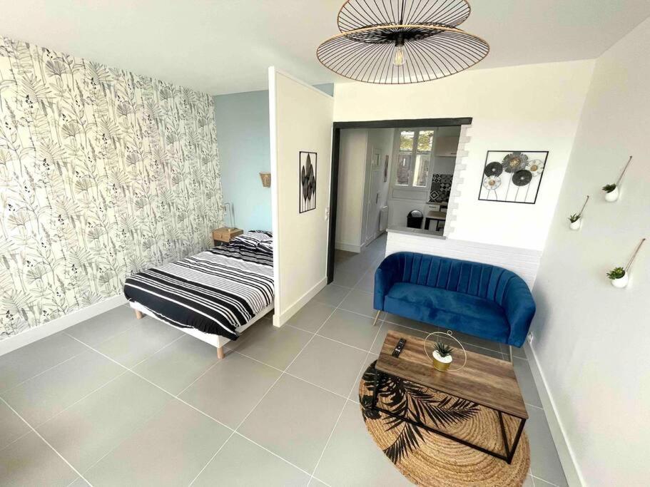 Charmant Studio Proche Plage Lägenhet Le Havre Exteriör bild